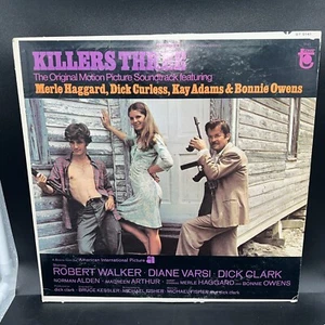 “Killers Three” Original Soundtrack Tower Records ST5141 Vinyl LP Merle Haggard - Picture 1 of 6