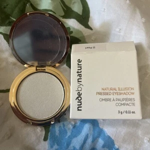 2x Nude by Nature NATURAL ILLUSION PRESSED EYESHADOW - 11 PEARL - 3g NEW BOXED - Picture 1 of 1
