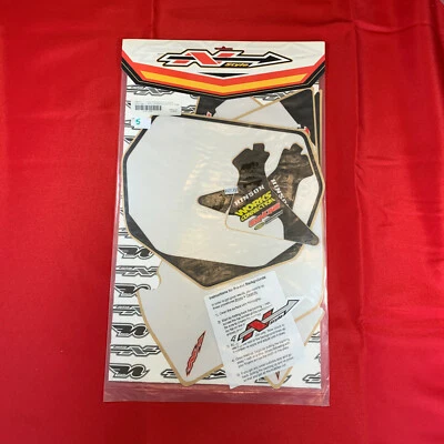 NOS N-Style APPL-05-RMZ-450 Suzuki Pre Printed Plate White N03-1045P - Image 1 of 3