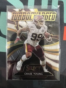 2020 Panini Select Turbocharged Chase Young #T22 Washington Commanders - Picture 1 of 2