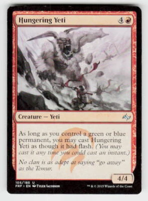 Fate Reforged #105 Hungering Yeti - Image 1 of 2