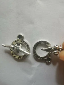 30Sets Tibetan Silver Metal BeeToggle Clasp R10825 - Picture 1 of 2