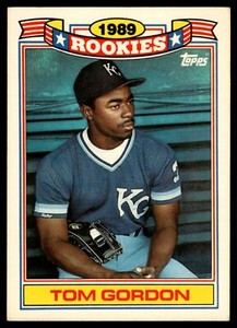 1990 Topps Glossy Rookies #10 Tom Gordon Kansas City Royals