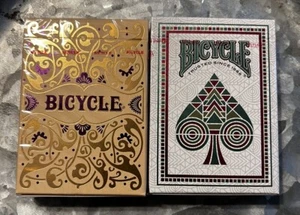 Bicycle Jubilee & Prismatic Playing Cards Set 2 Pc - Picture 1 of 2