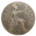 Great Britain One Penny 1899 Bronze Coin Queen Victoria FREE DELIVERY G428