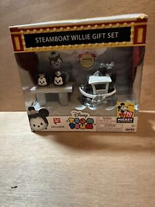 Disney Tsum Tsum Box Set~ Steamboat Willie Gift Set - Walgreens Exclusive Sealed