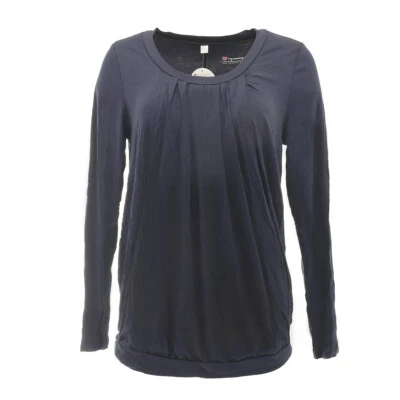 Bpc bonprix Femmes Chemise de Maternité Manches Longues Bleu Gr. 40/42 923047 - Photo 1/2