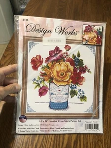 Design Works Country Fresh Cross Stitch Kit 3410 - Picture 1 of 6