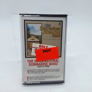 NEW SEALED INTERNATIONAL SUBMARINE BAND Safe At Home Cassette Tape Gram Parsons - Picture 1 of 3