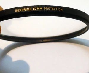 Promaster 82mm HGX Prime UV Protection Filter Slim low profile - ribbed rim - Picture 1 of 7