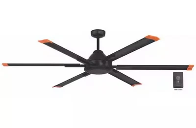 Commercial Electric High Velocity 6FT Indoor/Outdoor Black Ceiling Fan (OPEN) - Image 1 of 4