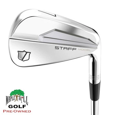 Wilson Staff Model Blade 4-PW Irons Dynamic Gold Mid 115 Stiff - GOOD - Image 1 of 4