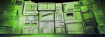 Transformers Vintage 85 G1 Masterpiece Studio Series Dinobot Diorama Backdrop 23 - Image 1 of 4