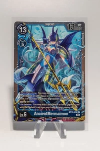 Digimon TCG AncientMermaimon BT12-032 R Foil attraverso il tempo quasi nuovo - Foto 1 di 2