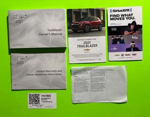 2021 Chevrolet TRAILBLAZER Factory Owners Manual Set *OEM* - Picture 1 of 4