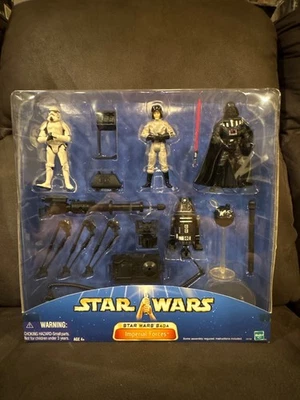 Star Wars Hasbro Saga Fuerzas Imperiales Set Vader R4-I9 Cañón Ratón Droide AT-ST! Foto 1 de 4