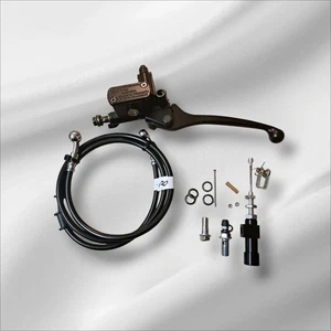 FREE UPGR. Motorcycle Hydraulic Clutch Kit Yamaha Kawasaki Honda Suzuki READ - Picture 1 of 4