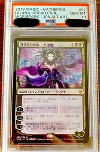 PSA10 MTG Liliana Dreadhorde General Alt Art 097/264 Yoshitaka Amano Japanese - Picture 1 of 11