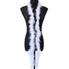 11G 2Yards Marabou Feathers Boa For Shawl Clothing Accessory Plumes On Ribbon