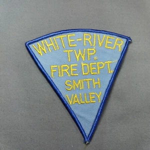 White-River TWP Smith Valley IN Indiana Fire Dept. 4.5" Pie Patch - Picture 1 of 2