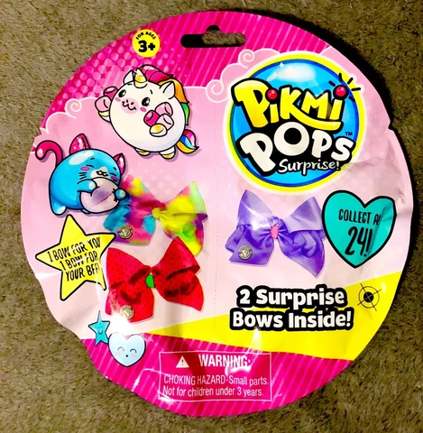 PIKMI POPS SURPRISE BOWS- UNOPENED BLIND BAG WITH 2 SURPRISE BOWS INSIDE-NEW Cover