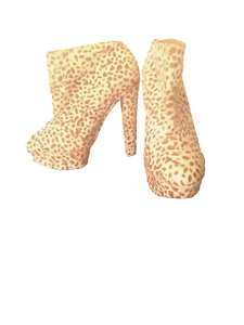 Women’s Senso Wilma Australia winter ankle boot US size 6 white brown real fur - Picture 1 of 10