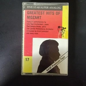 VINTAGE CASSETTE TAPE The Greatest Hits Of Mozart Sqn - Imagen 1 de 3