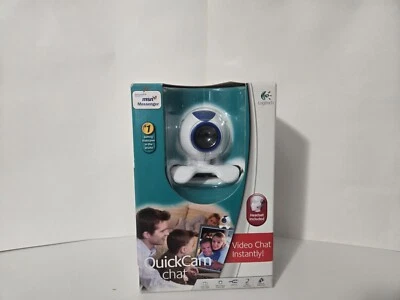 Logitech QuickCam Chat Webcam Sealed New Nice - Image 1 of 4