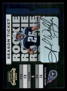 2003 Playoff Contenders #184 Andre Woolfolk AU RC /989 - Picture 1 of 2