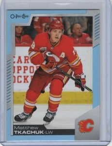 2020-21 O-Pee-Chee Blue Border Parallel #101 Matthew Tkachuk - Picture 1 of 1