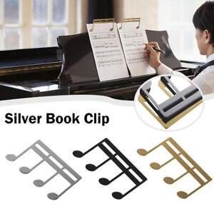 Piano Stand Song Book Page Holder Clip Music Score Prac GX Textbook Note M7J6