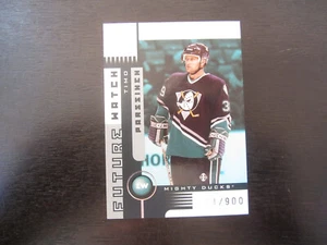 2001-02 SP Authentic # 132 Timo Parssinen Card (B60) # 684/900 Anaheim Ducks - Picture 1 of 2
