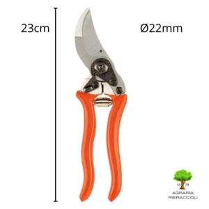 FORBICE PROFI BYPASS 23cm STOCKER 352 Ø22mm CONTROLAMA E LAMA CURVA GIARDINAGGIO - Imagen 1 de 1