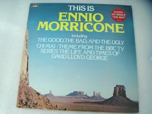 D7-ENNIO MORRICONE‎–THIS IS ENNIO MORRICONE‎-UK LP-1981-NM-Good,The Bad & The Ug - Picture 1 of 2