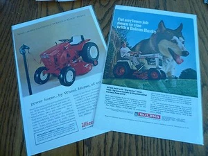 Bolens Husky Rueda Caballo Rueda-a-Matic anuncios impresos en color (2) - Imagen 1 de 1