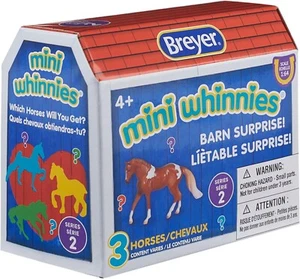 Breyer Pferde Mini Whinnies Serie 2 Scheunenüberraschung zufälliges Sortiment #B-MW-10054 - Bild 1 von 7