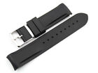 Cinturino Silicone TPU Sportivo Watch Strap Misura 20mm Universale Nero Opaco