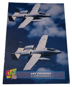 1993 Club Pro Set Sky Thunder A-10 Thunderbolt #15 Trading Card (G8 - Picture 1 of 2