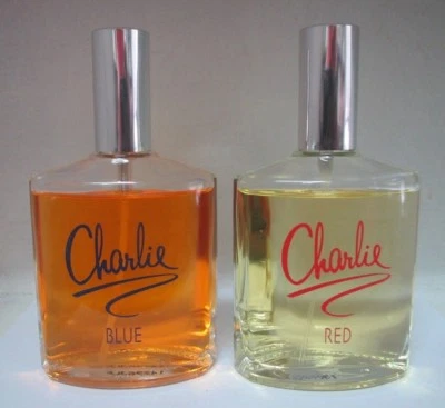 "Lote de 2" Revlon Charlie rojo y azul eau de toilette spray 3,4 oz ver descripción Foto 1 de 2