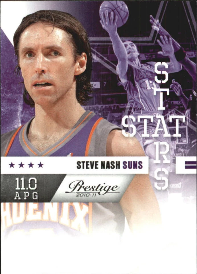 2010-11 Prestige Stat Stars #14 Steve Nash - NM-MT - Image 1 of 2