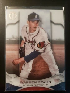 2019 Topps Tribute Warren Spahn Base Card - Bild 1 von 1