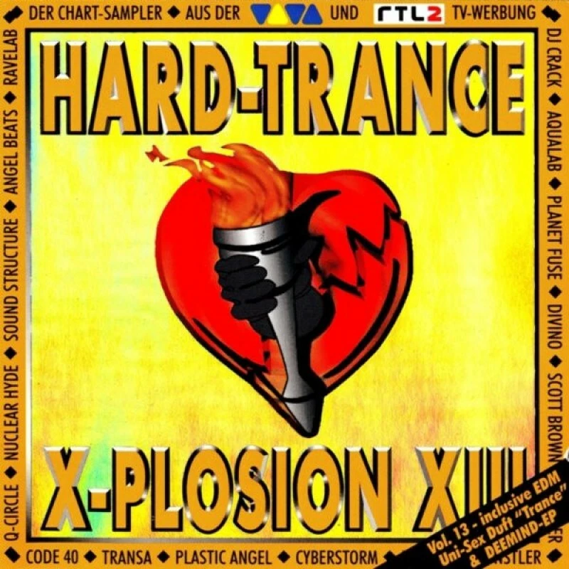 HARD-TRANCE X-PLOSION XIII = Crack/Cyberstorm/Transa/Deemind...= 2CD = TRANCE! - Bild 1 von 1
