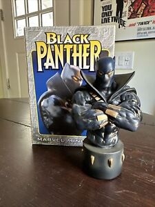 Bowen Designs Black Panther Marvel Mini Bust 1999, Rare Limited #223 of 4000