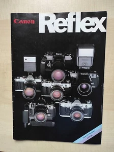 Canon Reflex Prospekt Katalog 1979 1980 - Bild 1 von 4