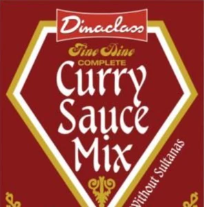 Dinaclass Fine Dine Complete Curry Sauce Mix Without Sultanas 1kg Catering Pouch - Picture 1 of 2