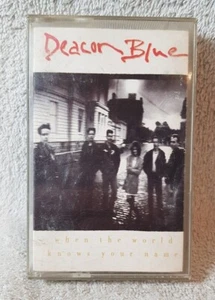 DEACON BLUE : When The World Knows.. Tape Cassette 1989 CBS Records 463321-4 VGC - Picture 1 of 8