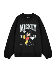 Sudadera negra de Mickey Mouse de Disney para mujer - Imagen 1 de 9