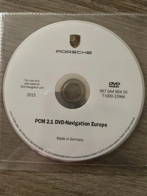 Porsche Original Navigation DVD PCM 2.1 Europa 2015!Final Update! - Bild 1 von 2