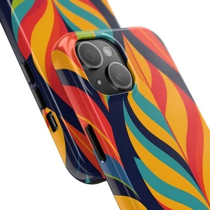 Colorful Leaf tough Phone Case, iPhone, Samsung Nature Lover Gift, Protective - Picture 1 of 33