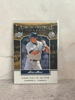 UD Yankee Stadium Legacy Collection 2008 #5222 Kevin Maas Foto 1 de 2